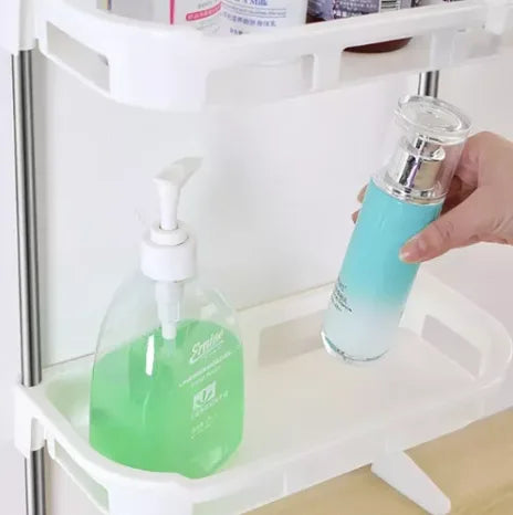 Organizador de Baño de 2 Niveles para Inodoro | Ahorra Espacio sin Taladros