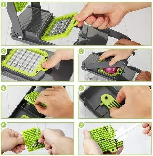 Set multifuncional Rallador De Verduras