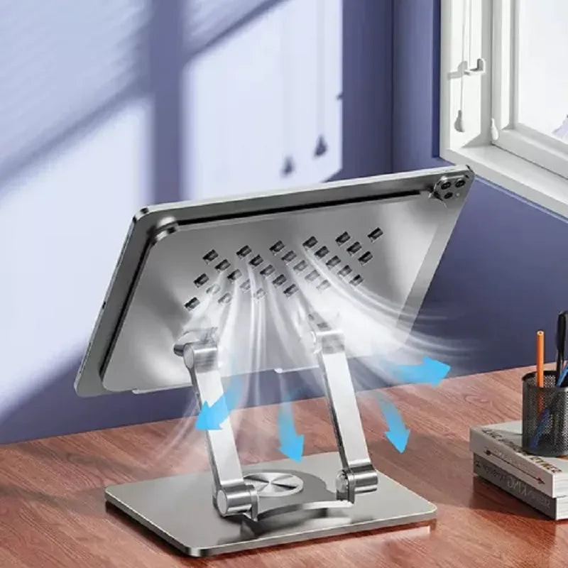 Soporte Giratorio De Aluminio Para Pc