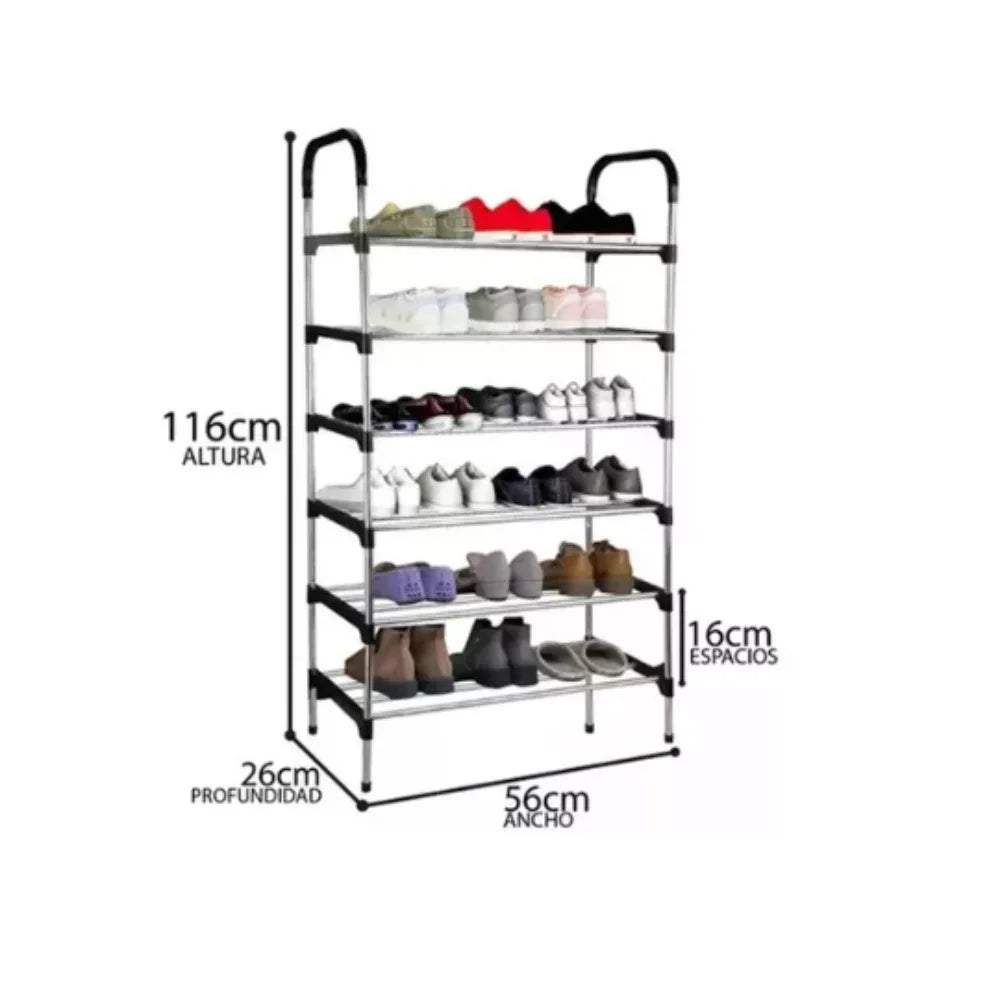 Organizador De 6 Niveles, Zapatos, Cobijas, Cajas