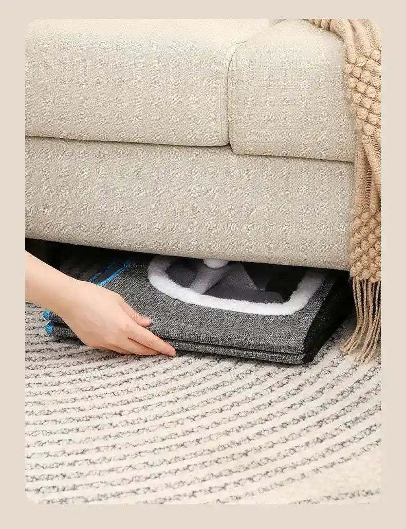 Cama Plegable para Gatos con Cojín Suave | Compacta, Cómoda y Lavable
