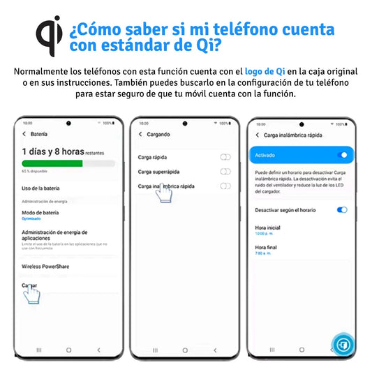 Cargador Inalámbrico 3 En 1