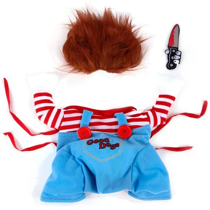 Disfraz Mascotas Chucky Pero y Gato Halloween