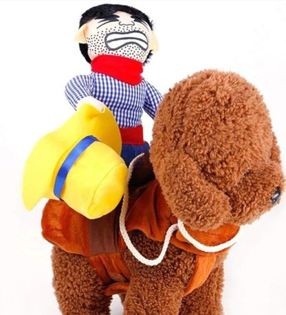 Disfraz De Jinete Para Mascotas – Talla S/M
