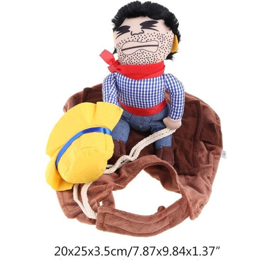 Disfraz De Jinete Para Mascotas – Talla S/M