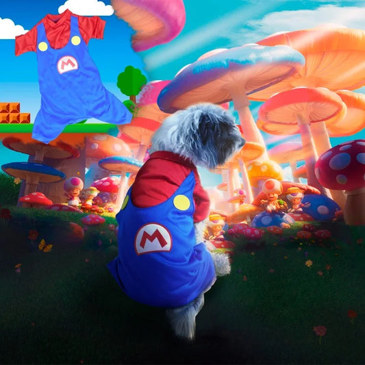 Disfraz Para Mascotas De Mario Bros
