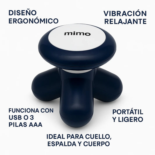 Masajeador Eléctrico Mimo Relajante USB para Cuello, Espalda y Cuerpo