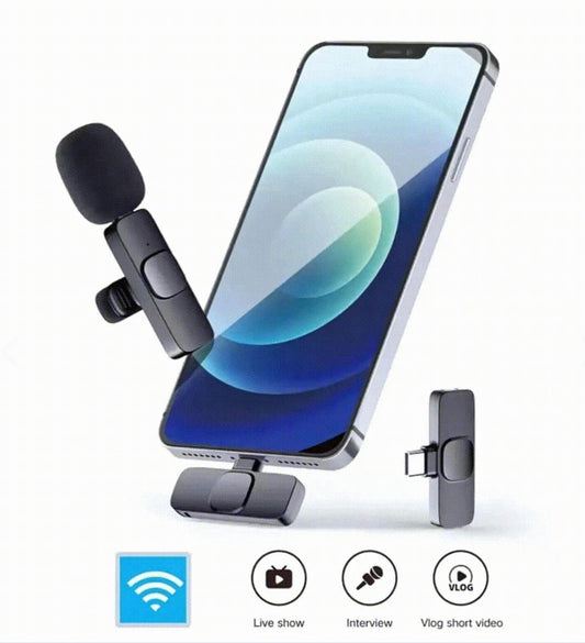 Micrófono Inalámbrico K8 Bluetooth para Celular y PC Alta Calidad de Audio