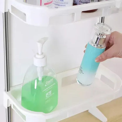 Organizador de Baño de 2 Niveles para Inodoro | Ahorra Espacio sin Taladros