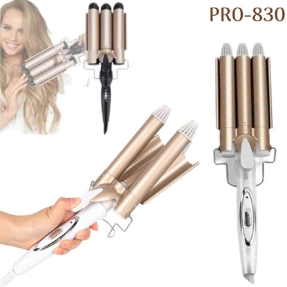 Plancha pinza De Cabello Ondas De Sirena