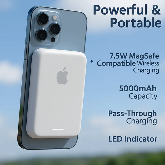 Power Bank Inalámbrica MagSafe 5000mAh para iPhone