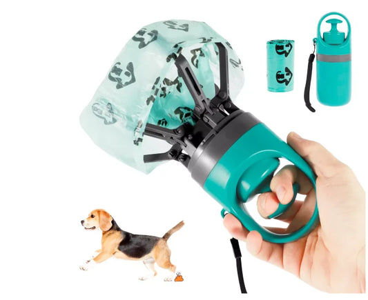 Recogedor de Excremento para Perros y Gatos | Con Bolsa, Liviano y Práctico