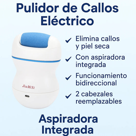 Pulidor de Callos Eléctrico Profesional JiaMiSi Con Aspiradora Integrada